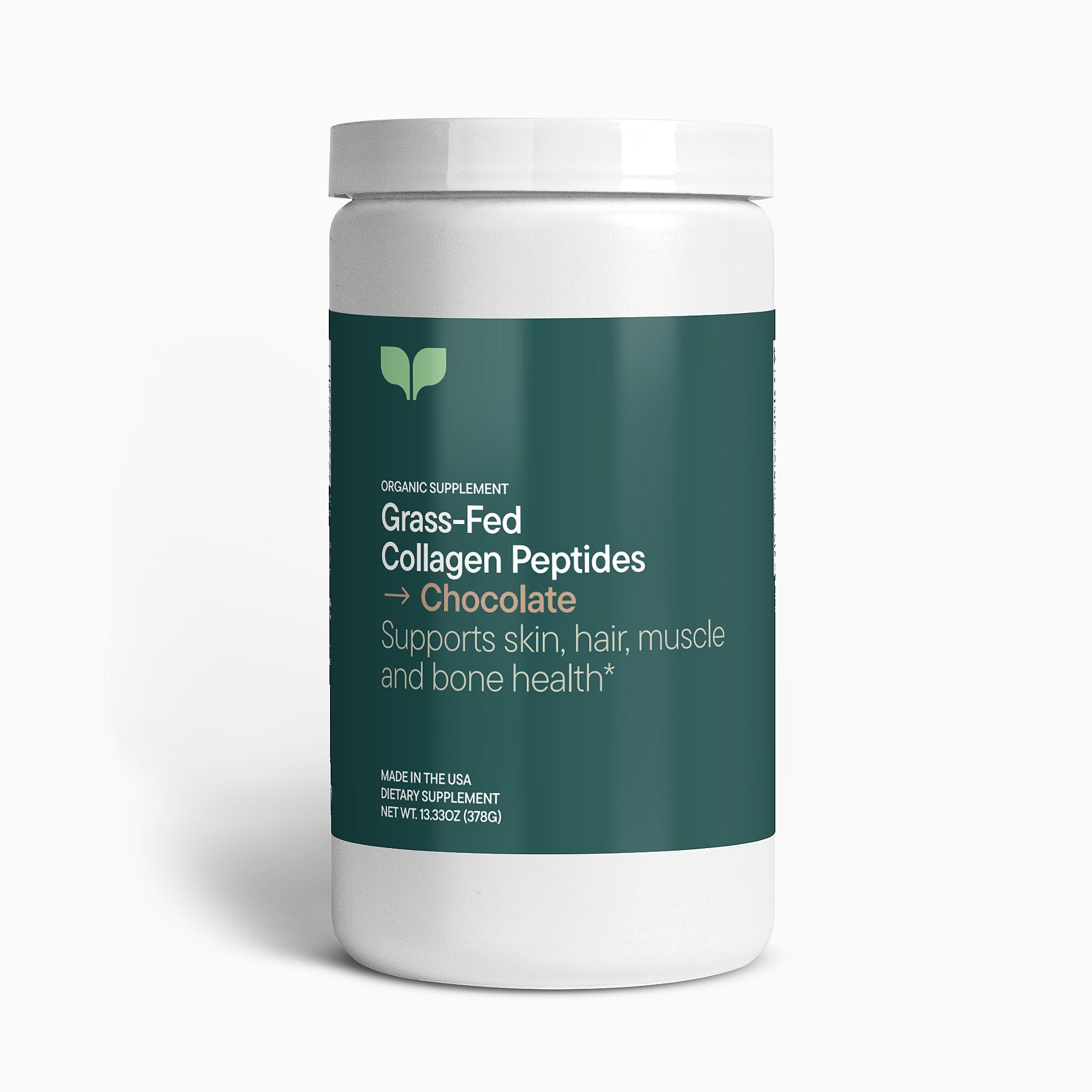 Grass-Fed Collagen Peptides Powder (Chocolate)