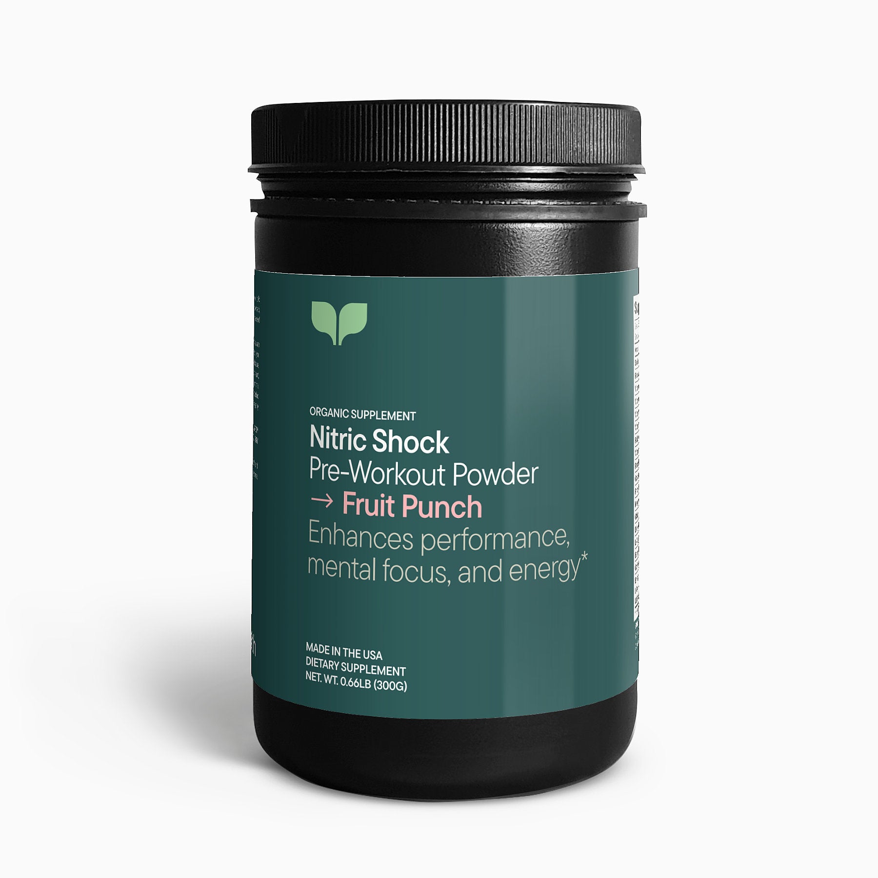 Nitric Shock Pre-Workout Powder (Fruit Punch)