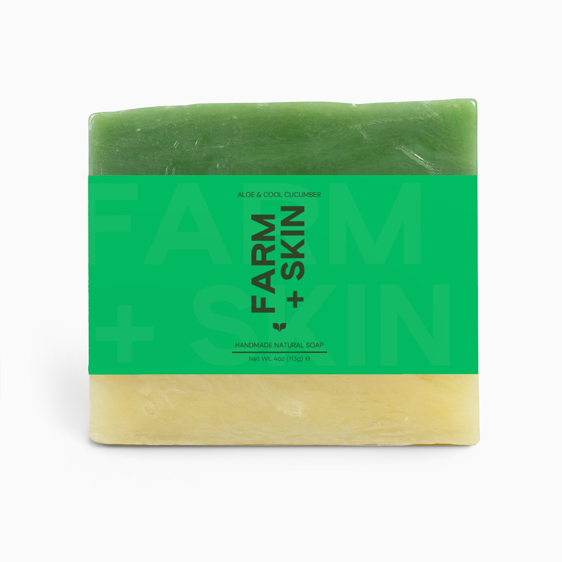 FARM + SKIN - Aloe & Cool Cucumber Bar Soap