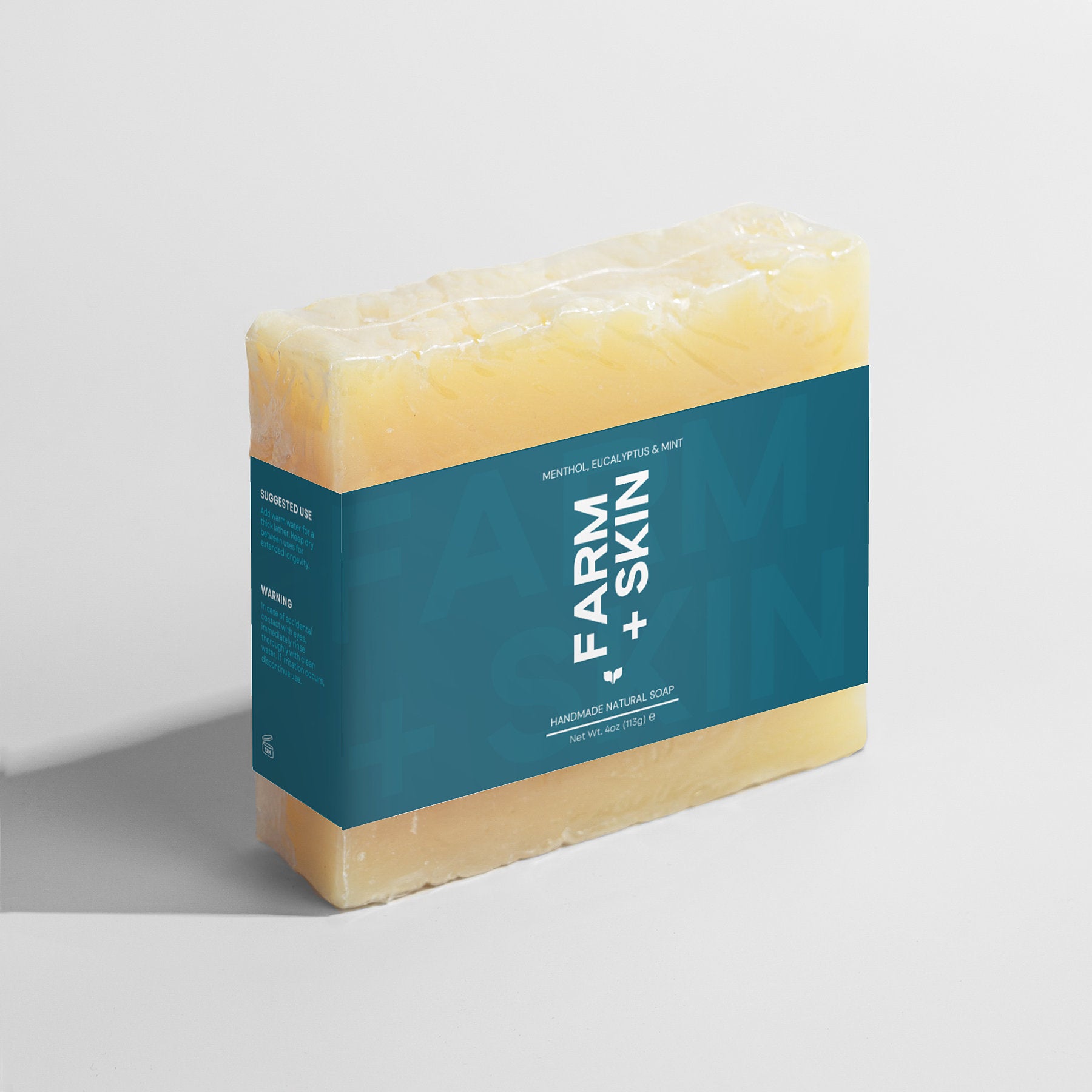 FARM + SKIN - Menthol + Eucalyptus + Mint - Bar Soap