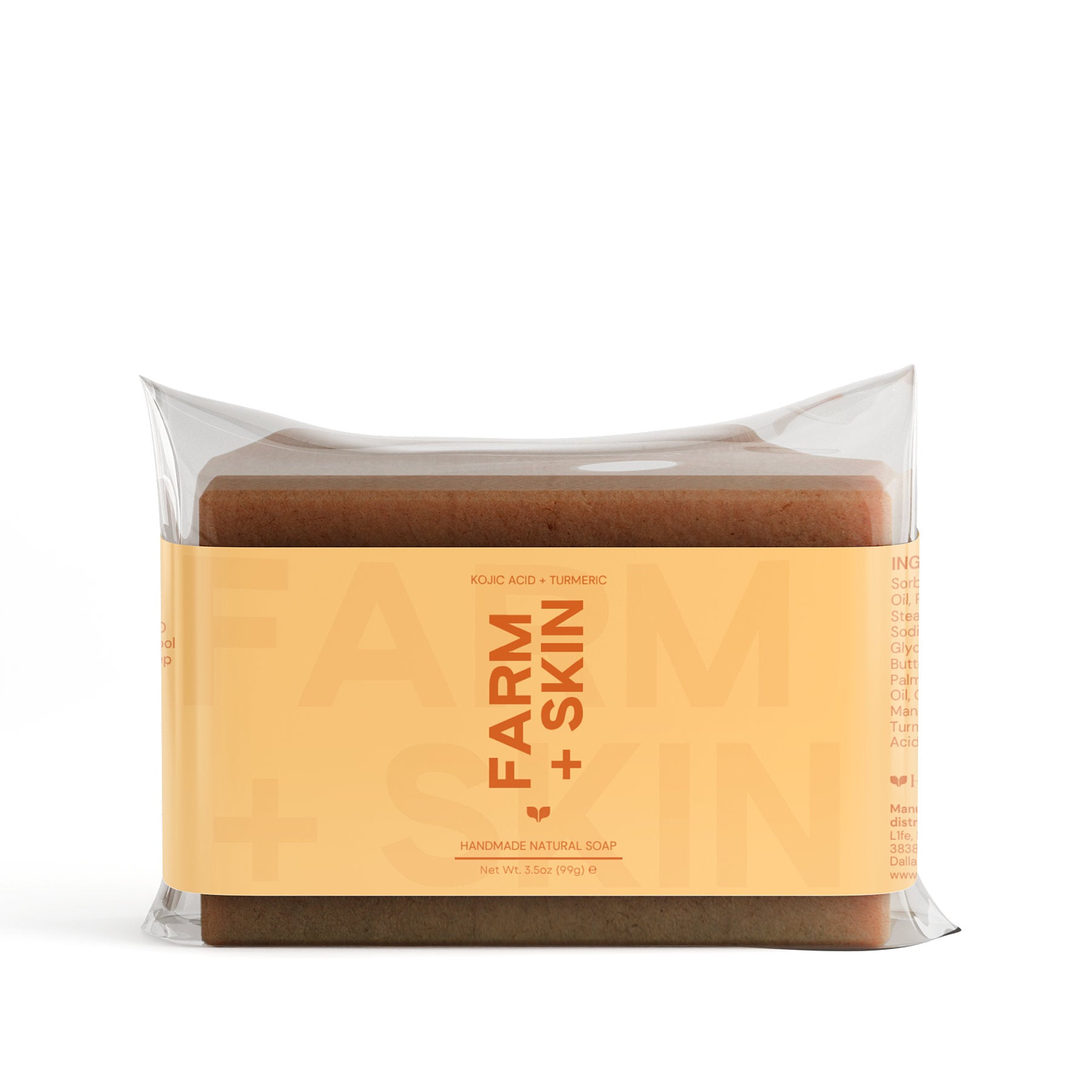 FARM + SKIN - Bar Soap - Kojic Acid + Turmeric