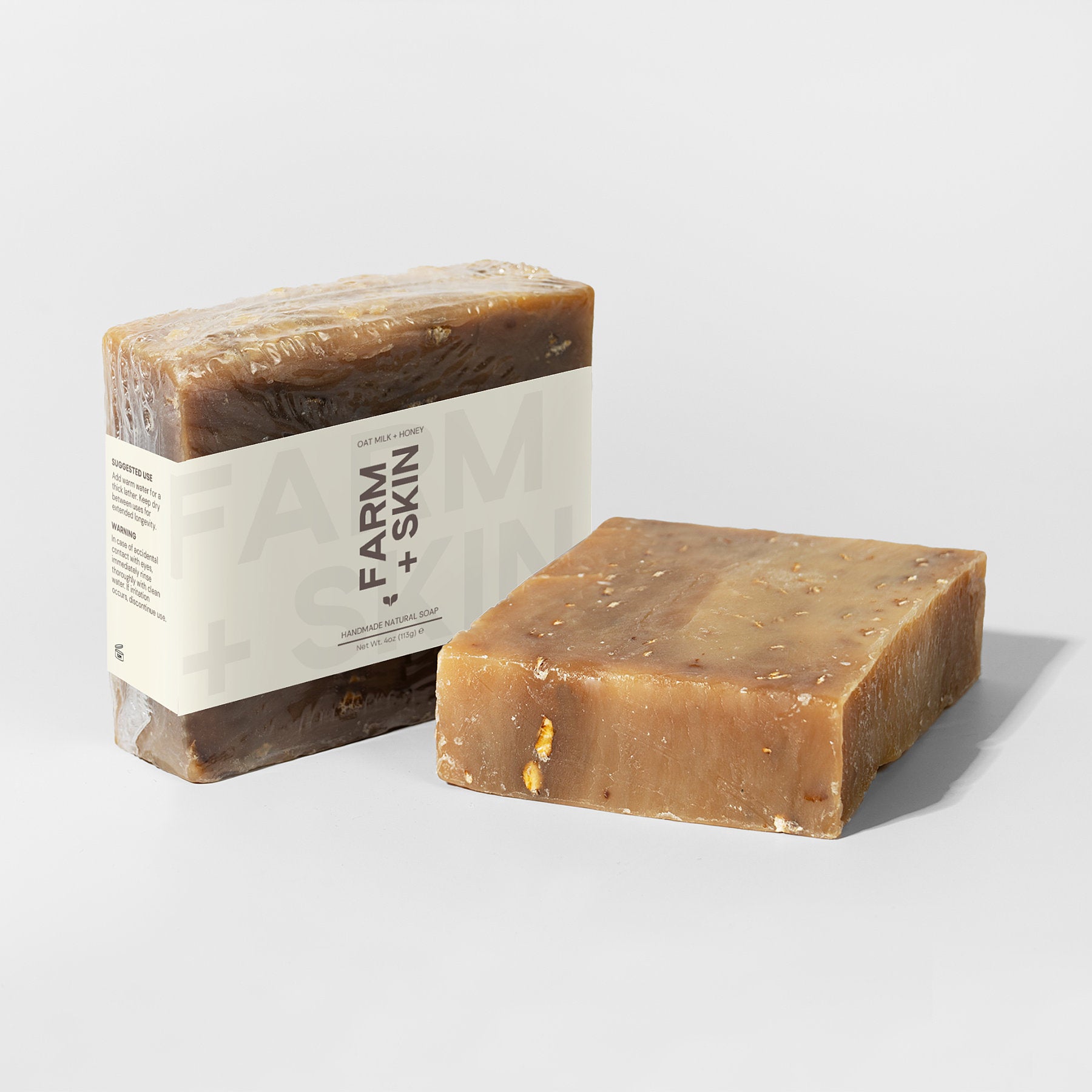 FARM + SKIN - Oat Milk + Honey - Handmade Soap