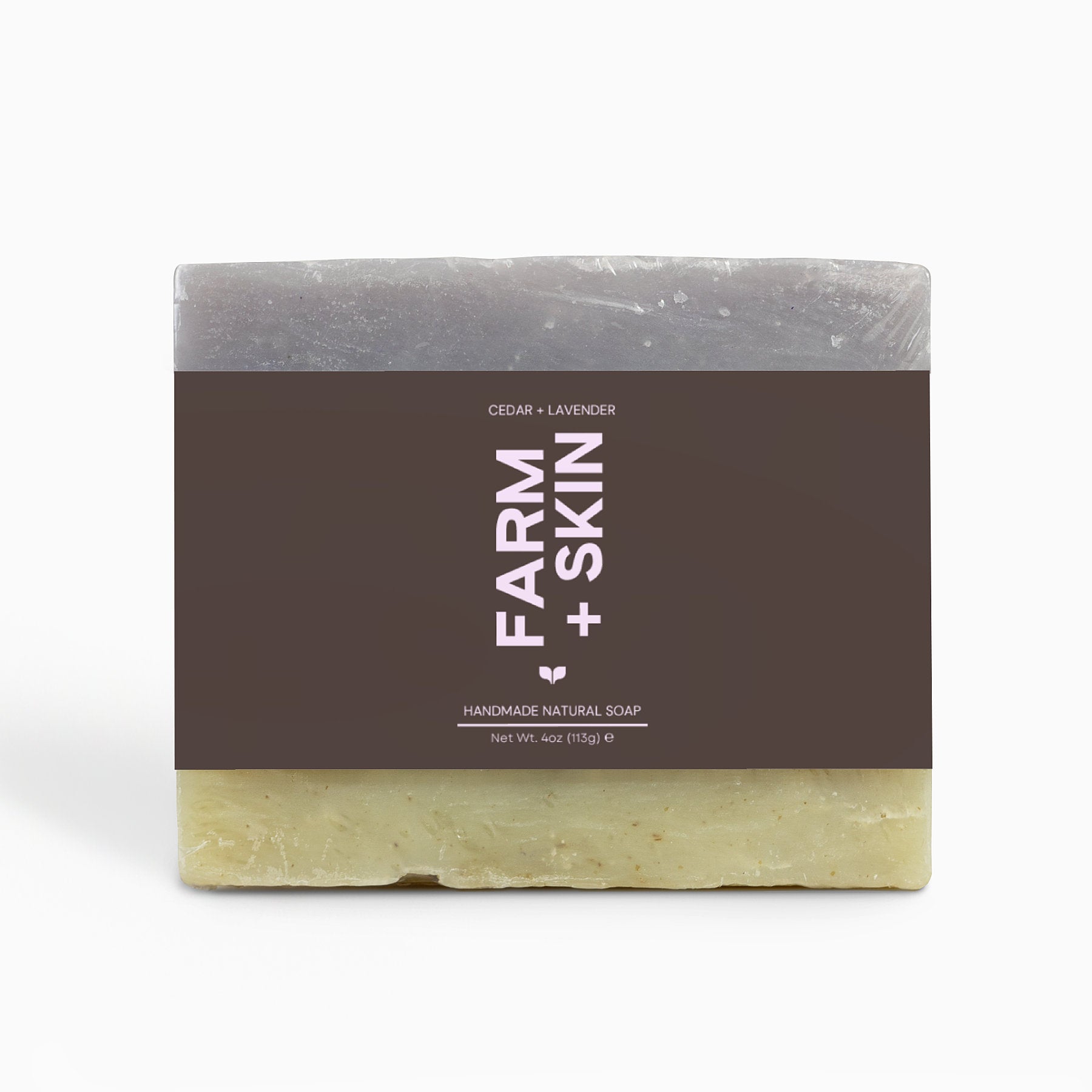 FARM + SKIN - Cedar + Lavender - Handmade Soap