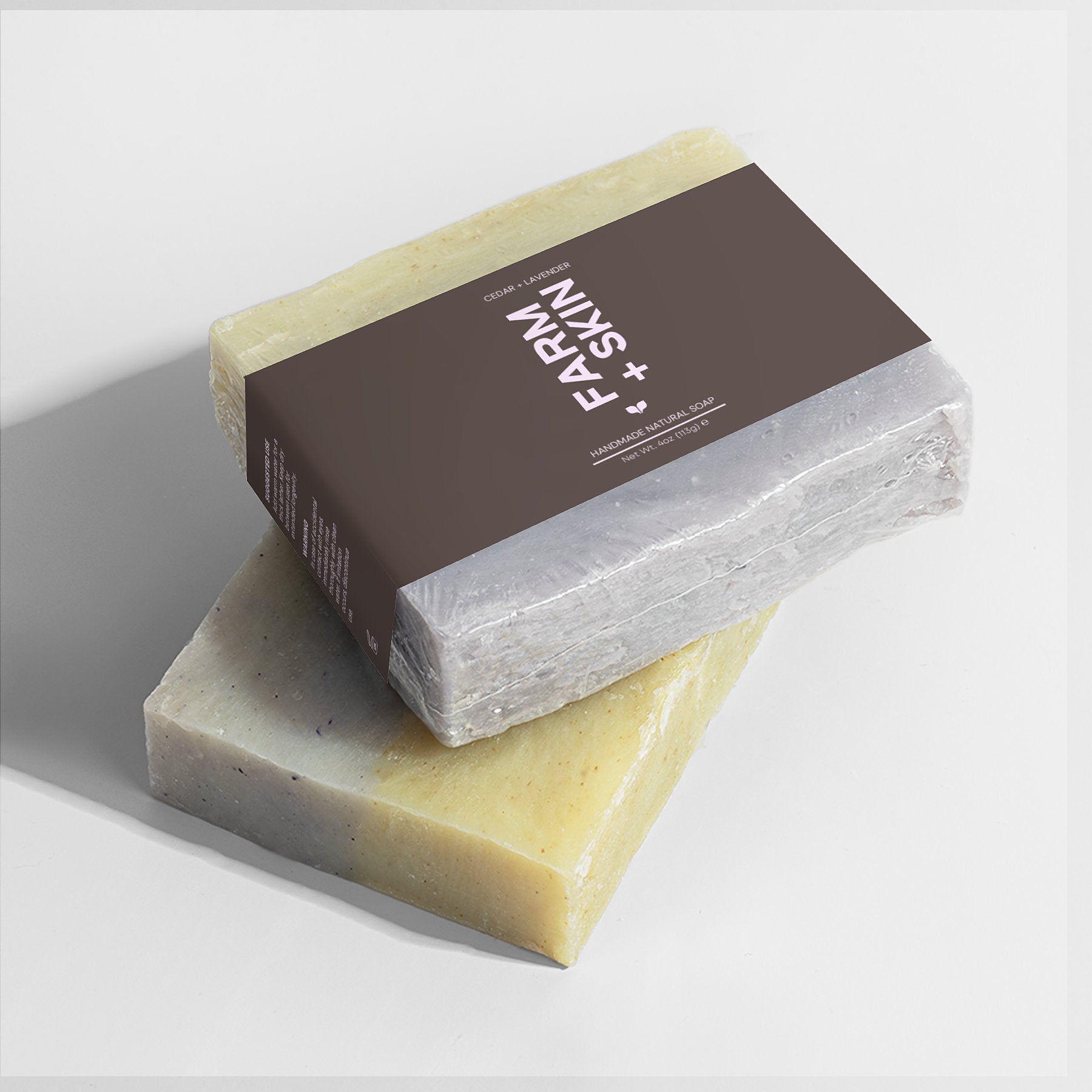 FARM + SKIN - Cedar + Lavender - Handmade Soap