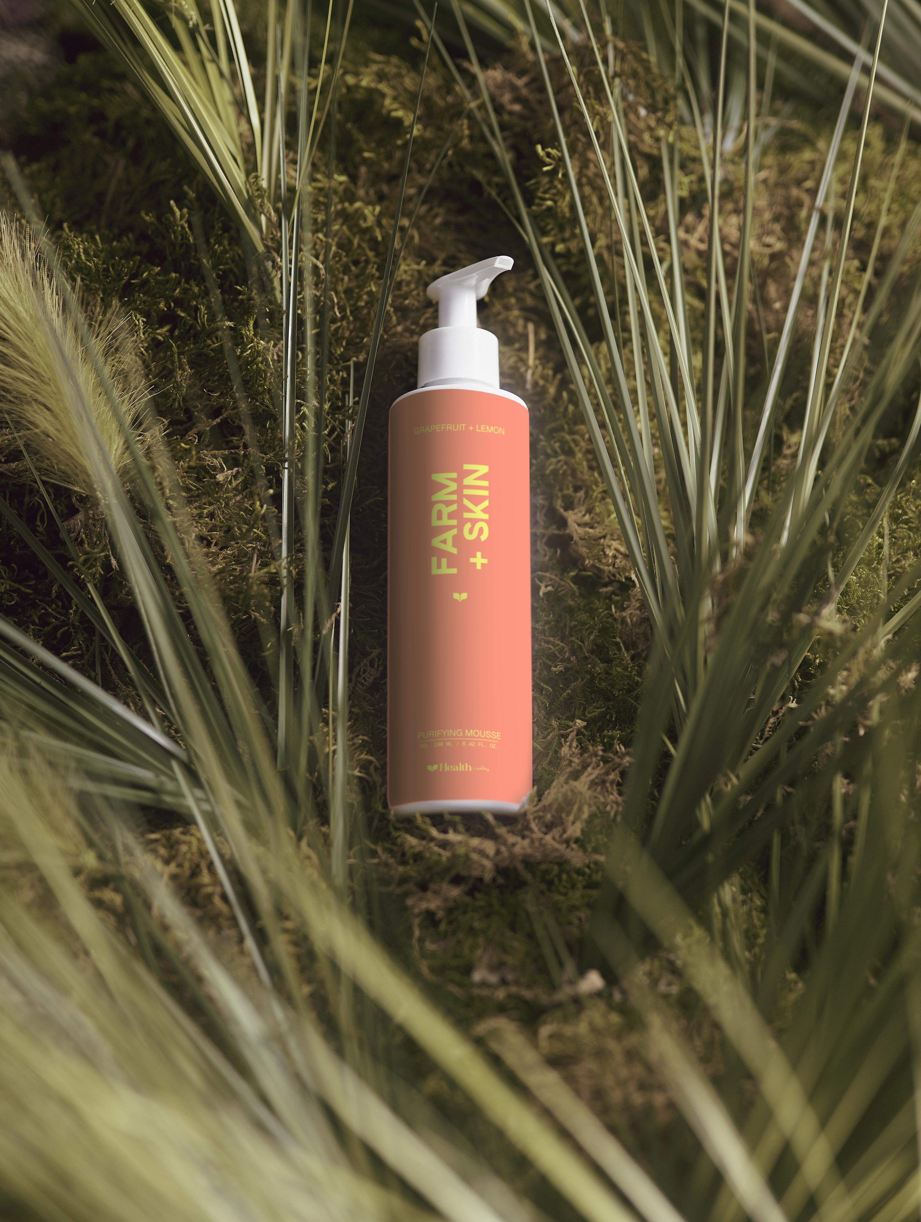 FARM + SKIN - Purifying Mousse - Grapefruit + Lemon