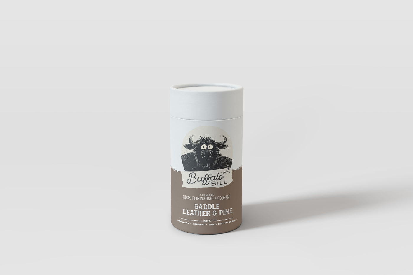 Buffalo Bill Deodorant - Saddle Leather & Pine