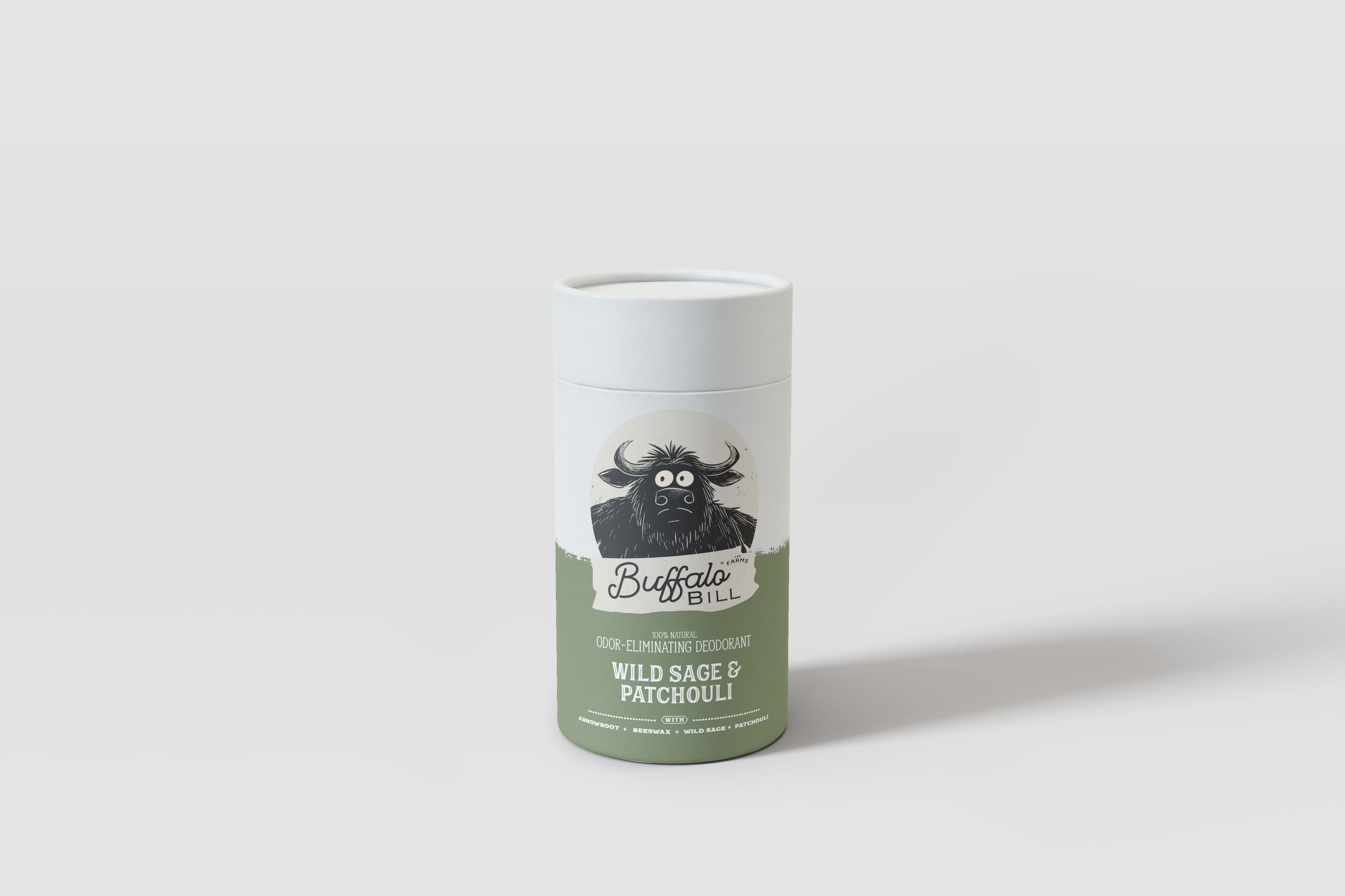 Buffalo Bill Deodorant - Wild Sage & Patchouli