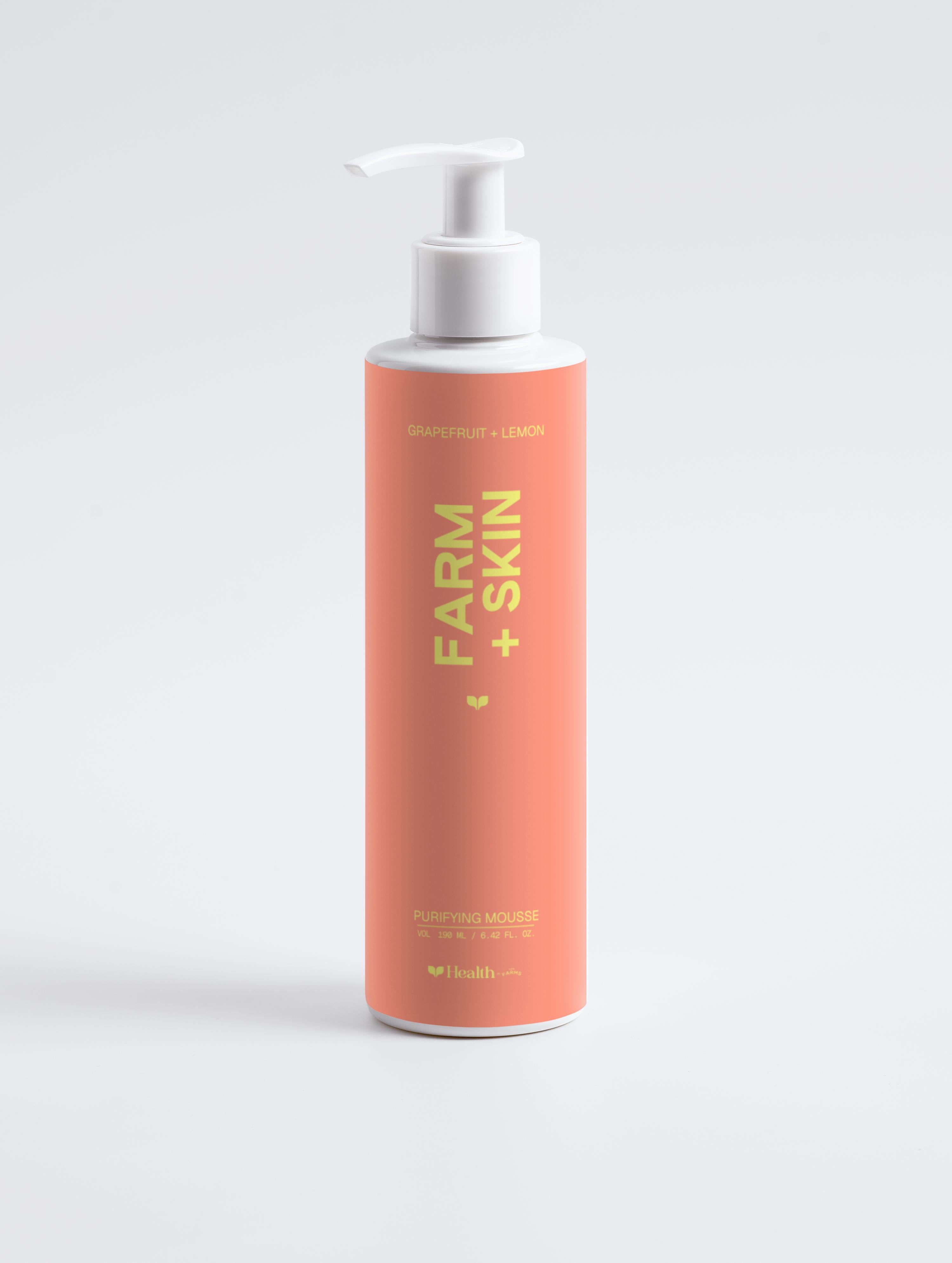 FARM + SKIN - Purifying Mousse - Grapefruit + Lemon